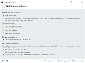 Kaspersky Anti-Virus screenshot 28