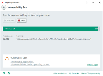 Kaspersky Anti-Virus screenshot 7