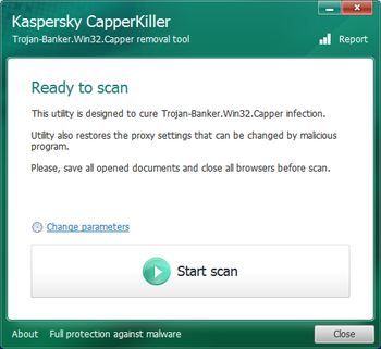 Kaspersky CapperKiller screenshot