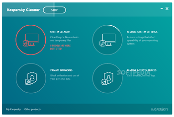 Kaspersky Cleaner screenshot 2