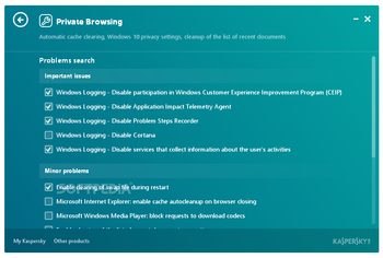 Kaspersky Cleaner screenshot 7