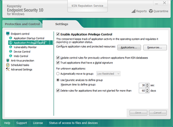 Kaspersky Endpoint Security for Business screenshot 7