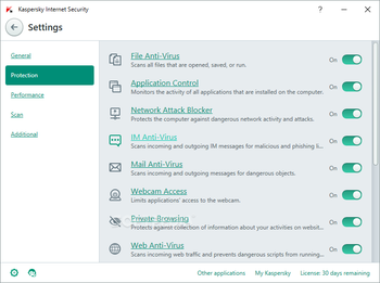 Kaspersky Internet Security screenshot 25