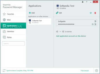 Kaspersky Password Manager screenshot 2