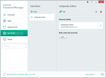 Kaspersky Password Manager screenshot 3