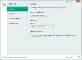 Kaspersky Password Manager screenshot 7