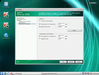 Kaspersky Rescue Disk screenshot 10