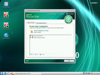 Kaspersky Rescue Disk screenshot 3