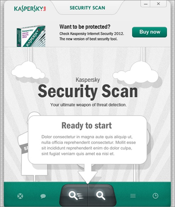 Kaspersky Security Scan screenshot