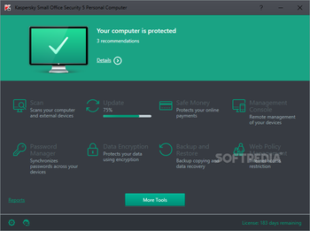 Kaspersky Small Office Security screenshot