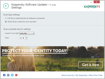 Kaspersky Software Updater screenshot 3