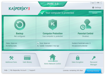 Kaspersky Total Security screenshot