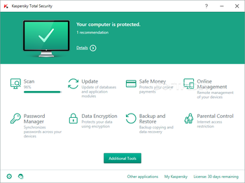 Kaspersky Total Security screenshot