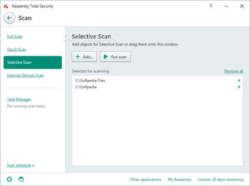 Kaspersky Total Security screenshot 2