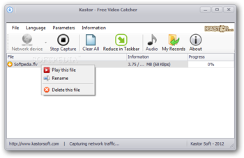 Kastor - Free Video Catcher screenshot