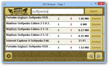 KAT Browser screenshot
