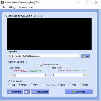 Kate's Video Converter screenshot