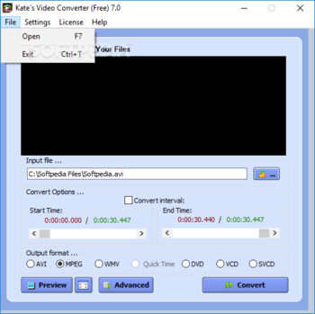 Kate's Video Converter screenshot 2