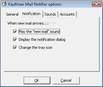 Kaufman Mail Notifier screenshot 2