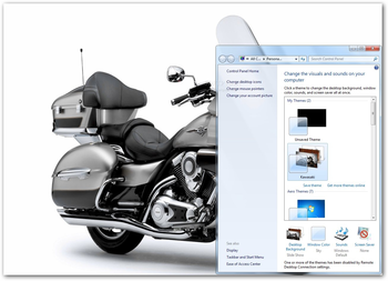 Kawasaki Bike Theme screenshot