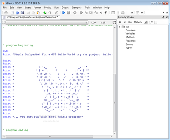 KBasic screenshot