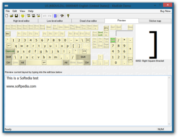 KbdEdit screenshot 4