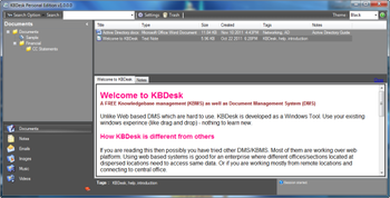KBDesk screenshot