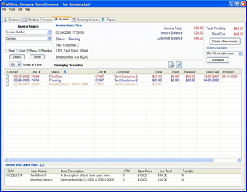 kBilling - Invoice Software screenshot 3