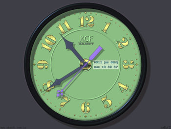 KCF Clock Model 2 screenshot