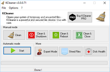 KCleaner screenshot