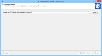 KDE for Windows Installer screenshot 4