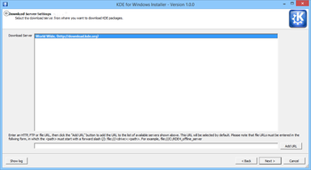 KDE for Windows Installer screenshot 5