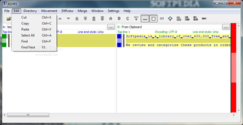 KDiff3  screenshot 2