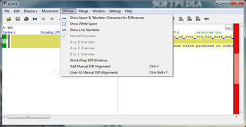 KDiff3  screenshot 5