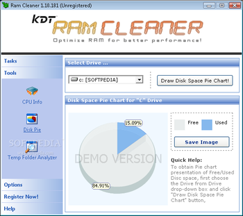 KDT Soft. RAM Cleaner screenshot 3