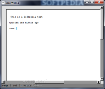 Keep Writing screenshot