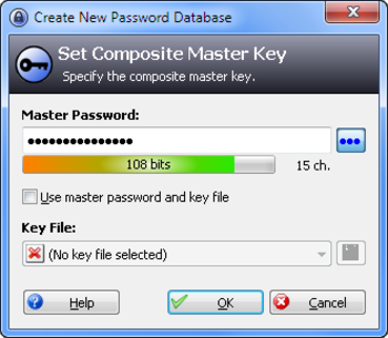 KeePass screenshot 3