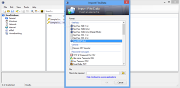 KeePass KdbpFile format screenshot