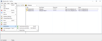 KeePass Password Safe screenshot 2