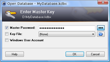 KeePass Password Safe Portable screenshot