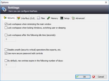 KeePass Password Safe Portable screenshot 11