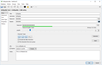 KeePassXC screenshot 10