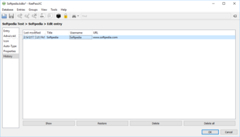 KeePassXC screenshot 15