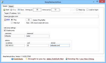 KeepNetworkAlive screenshot