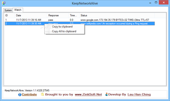 KeepNetworkAlive screenshot 2