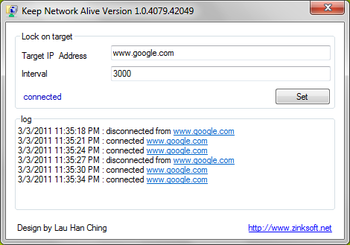 KeepNetworkAlive screenshot
