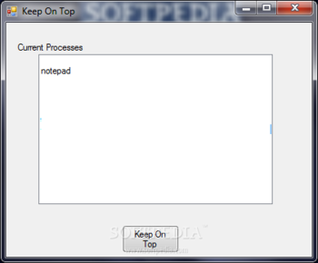 KeepOnTop screenshot