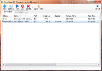 KeepVideo screenshot
