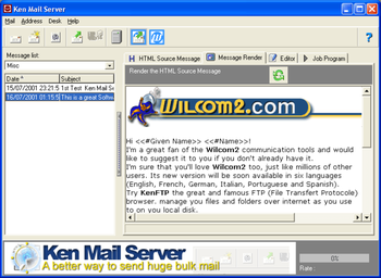 Ken Mail Server screenshot 2
