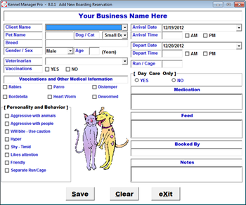 Kennel Manager Pro screenshot